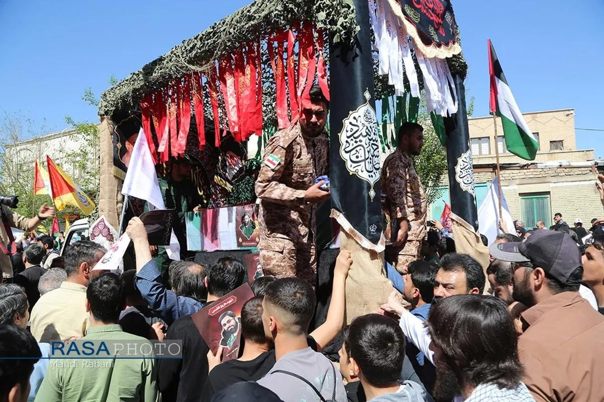 راهپیمایی باشکوه روز قدس در قم