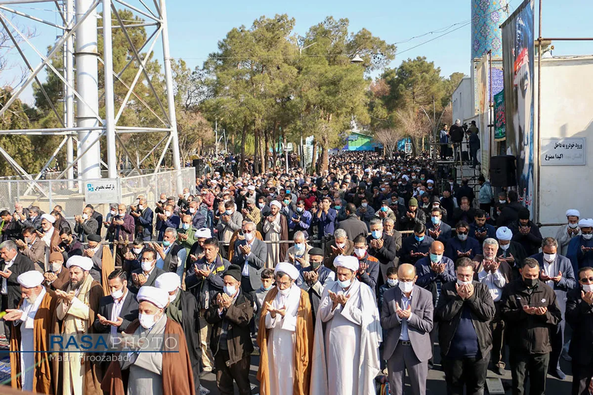 اقامه نماز باران در اصفهان