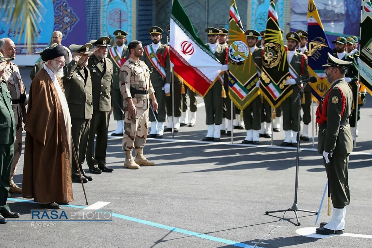 مراسم مشترک دانش&zwnj;آموختگی دانشگاه&zwnj;های افسری با حضور فرمانده کل قوا