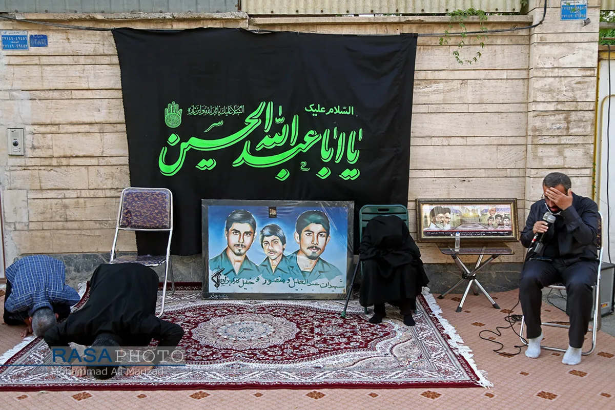 روضه خوانی حاج مهدی سلحشور در کوچه&zwnj;های قم