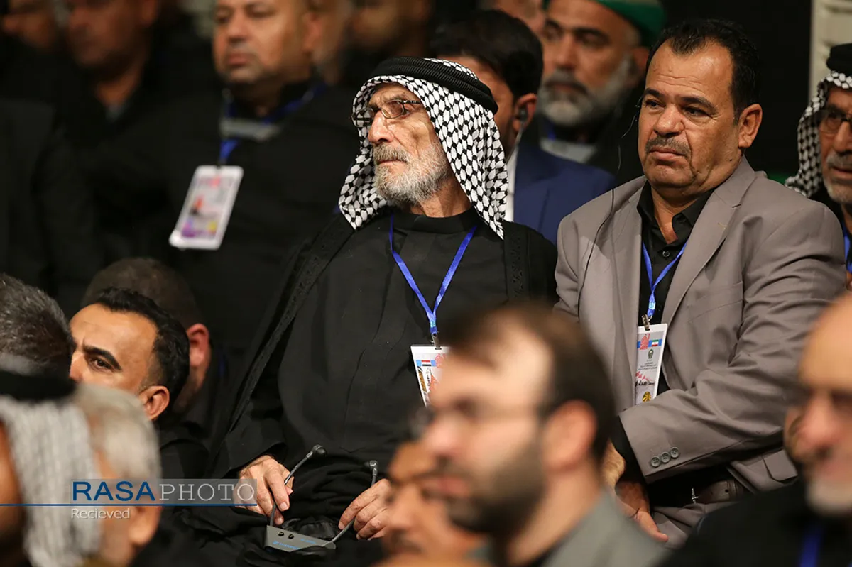 دیدار جمعی از موکب&zwnj;داران عراقی با مقام معظم رهبری