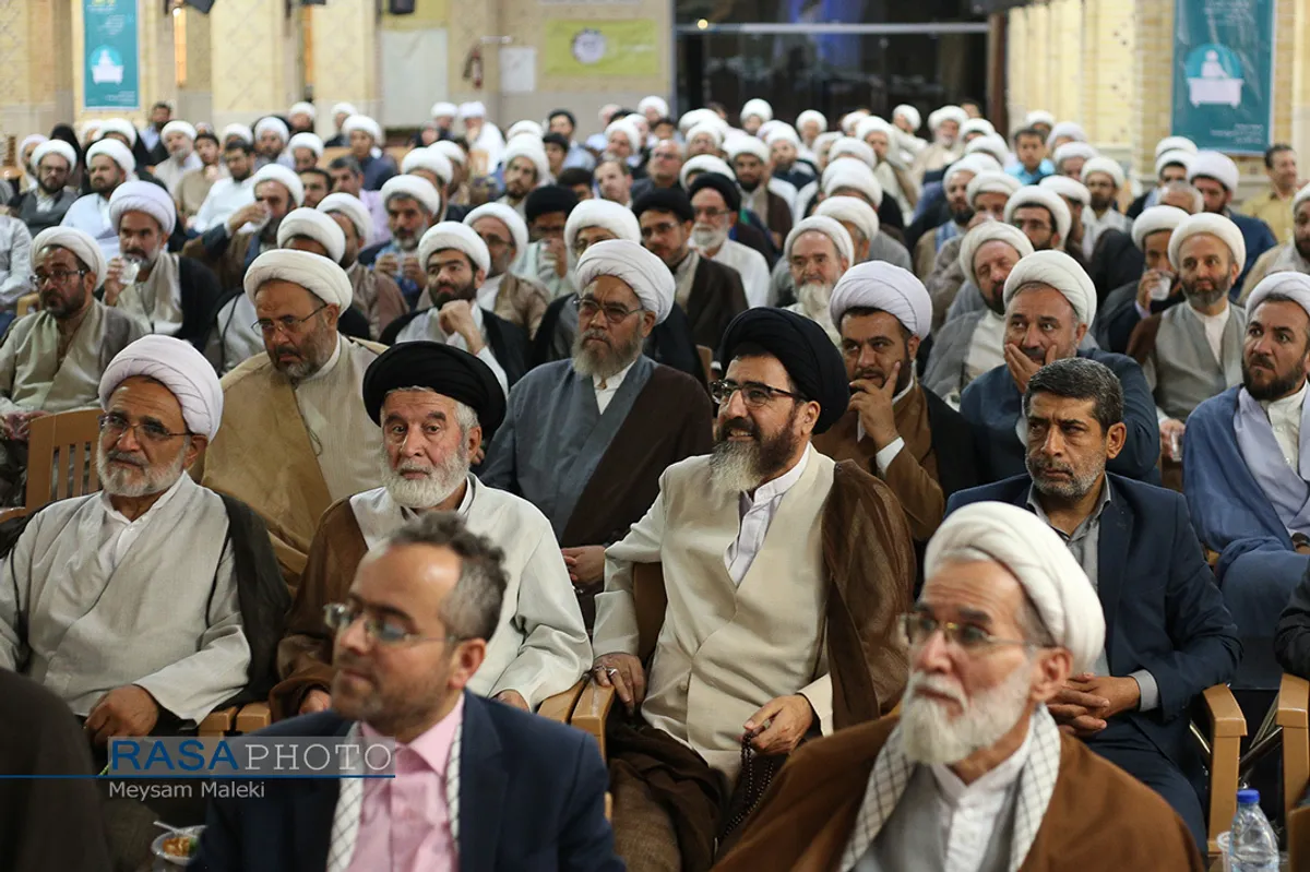 مراسم تکریم و معارفه مدیر حوزه&zwnj;های علمیه استان قزوین