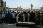 تشییع پیکر پاک شهید حجت&zwnj;الاسلام حجت اعتبار در قم
