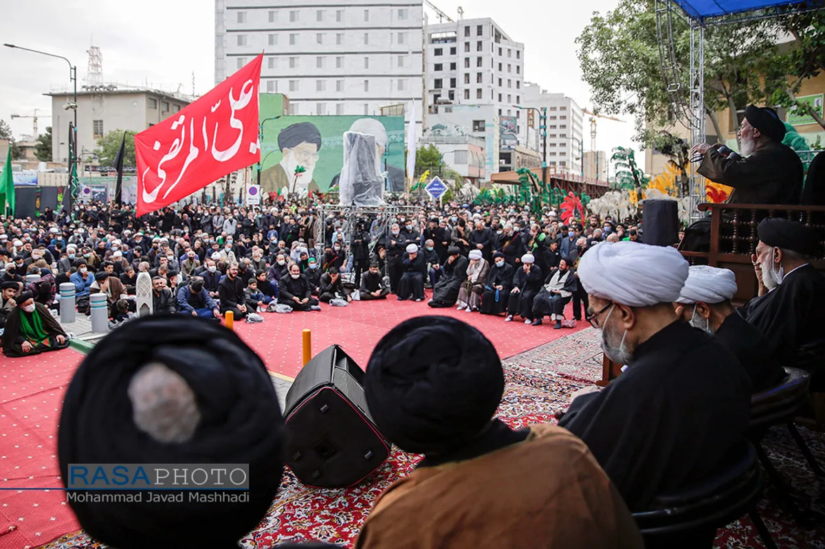 اجتماع بزرگ عزاداران علوی با سخنرانی آیت الله سیدان در مشهد