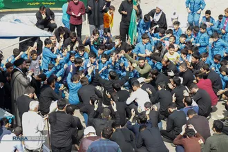 دسته عزاداری طلاب مدرسه علمیه امام جعفر صادق (ع) محمود آباد