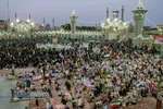 فریاد انتقام خواهی مردم قم در پی شهادت سرداران بزرگ ایران