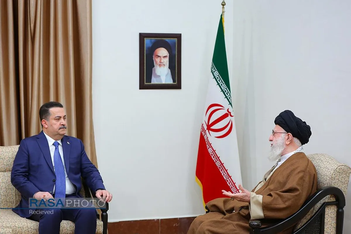 دیدار نخست&zwnj;وزیر عراق با مقام معظم رهبری