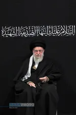عزاداری شام شهادت حضرت فاطمه&zwnj;زهرا (سلام&zwnj;الله&zwnj;علیها) با حضور رهبر انقلاب