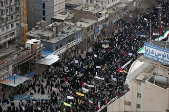 بعثت انقلاب | راهپیمایی با شکوه ۲۲ بهمن در مشهد