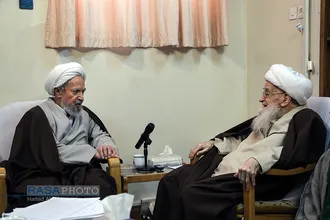دیدار&zwnj;های ریاست سازمان فرهنگی آستان قدس رضوی با مراجع معظم تقلید
