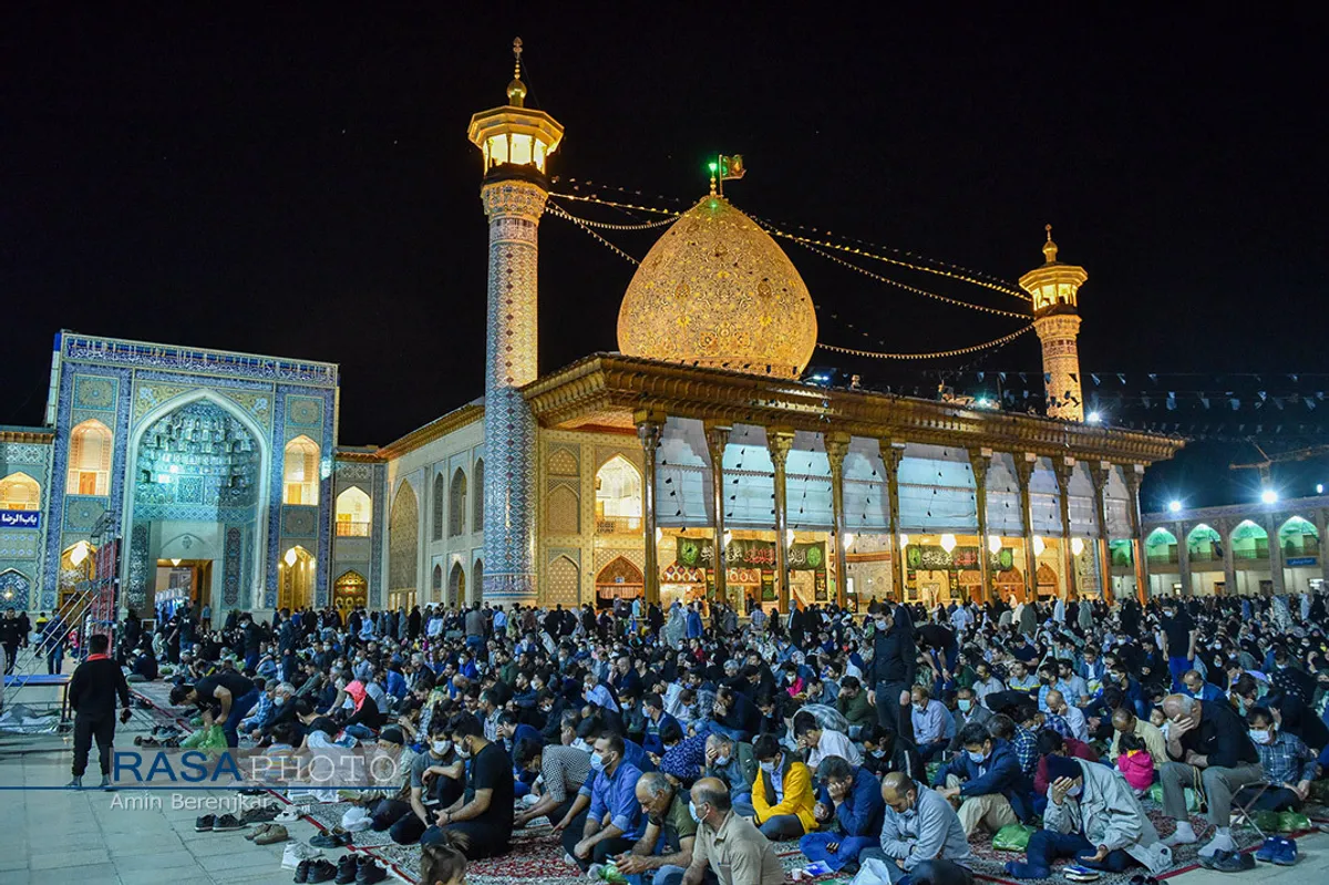 احیای شب نوزدهم ماه مبارک رمضان در حرم مطهر شاهچراغ (ع) شیراز&lrm;&lrm;