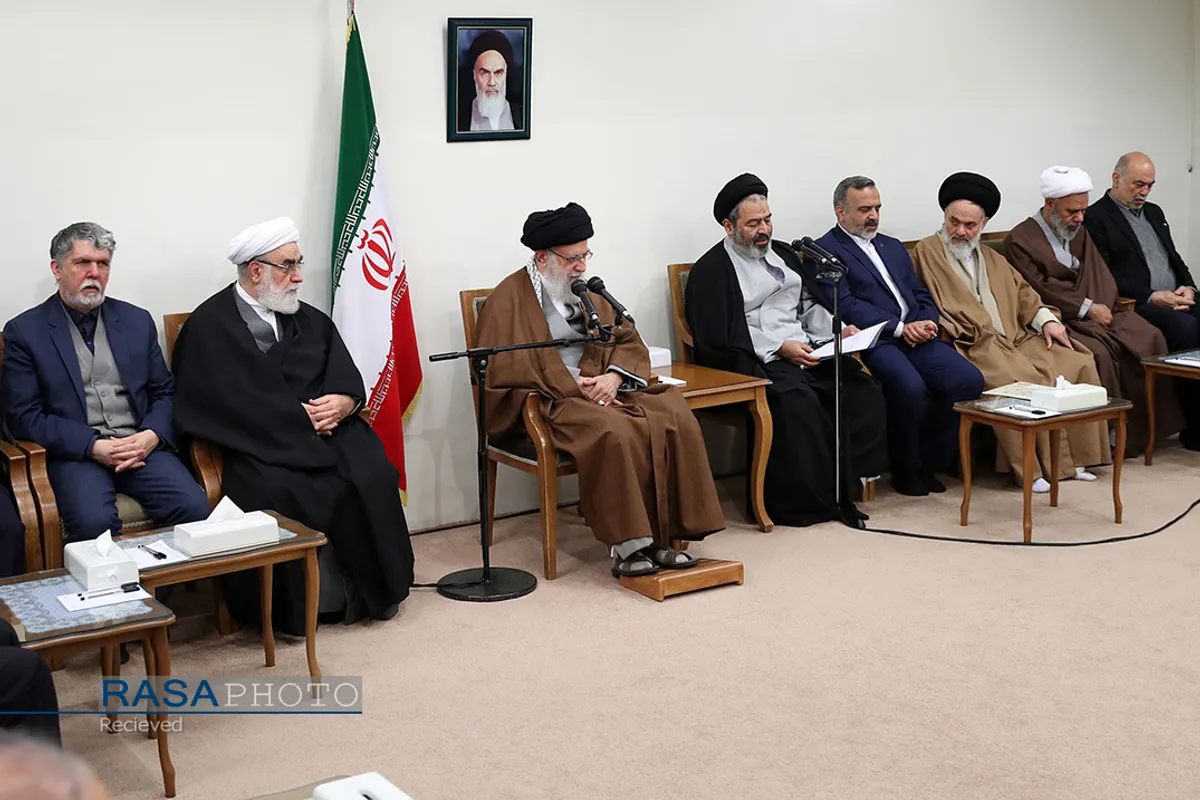 دیدار مسئولان حج با مقام معظم رهبری