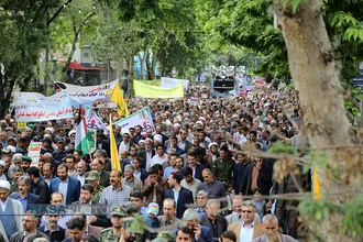 به سوی قدس | راهپیمایی روز جهانی قدس در بجنورد