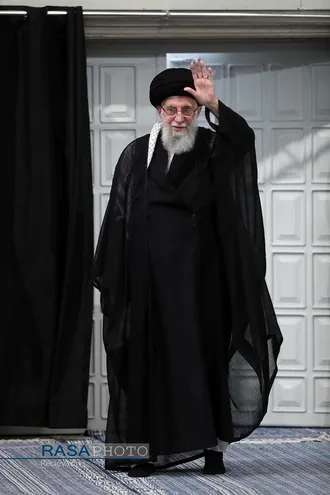 دومین شب مراسم عزاداری حضرت اباعبدالله الحسین (علیه&zwnj;السلام) با حضور رهبر انقلاب