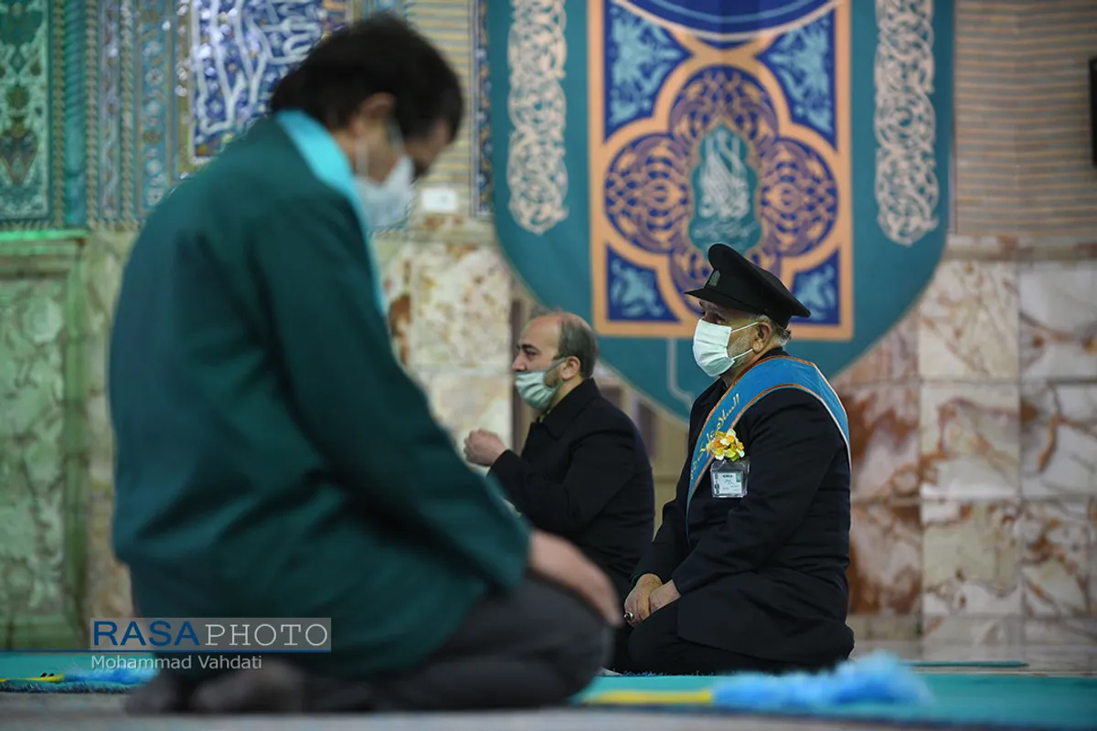 غبارروبی مسجد مقدس جمکران در آستانه ماه مبارک رمضان