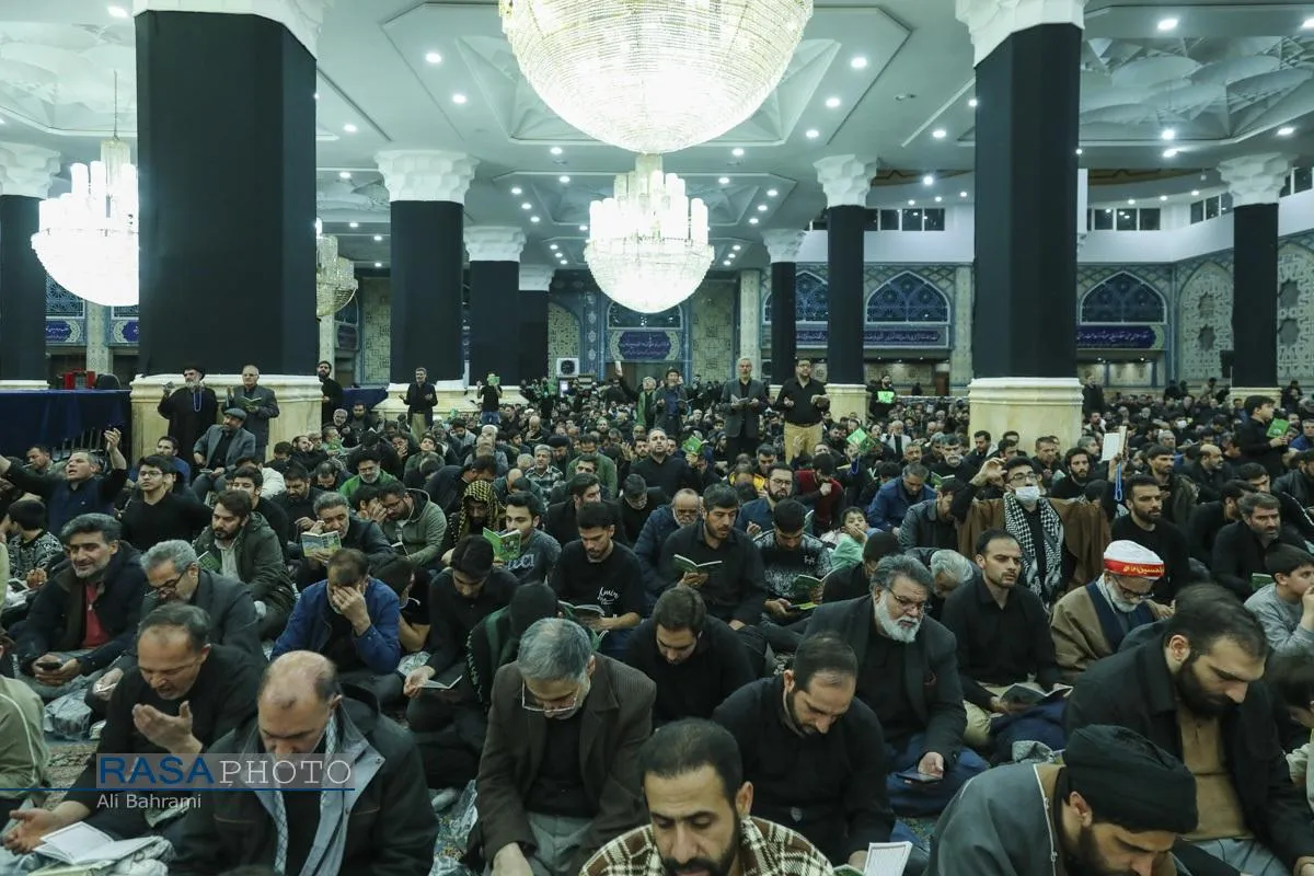 احیاء شب بیست و یکم ماه مبارک رمضان در مسجد مقدس جمکران