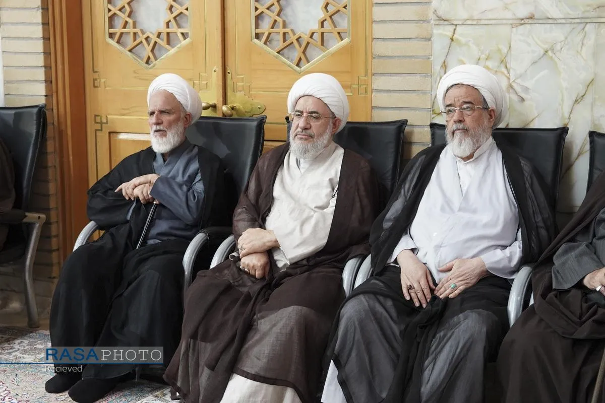 جشن باشکوه شب عید سعید غدیر در حرم مطهر بانوی کرامت
