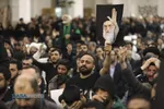 تجمع مردم قم در پی اعلام خبر شهادت رهبر معظم انقلاب