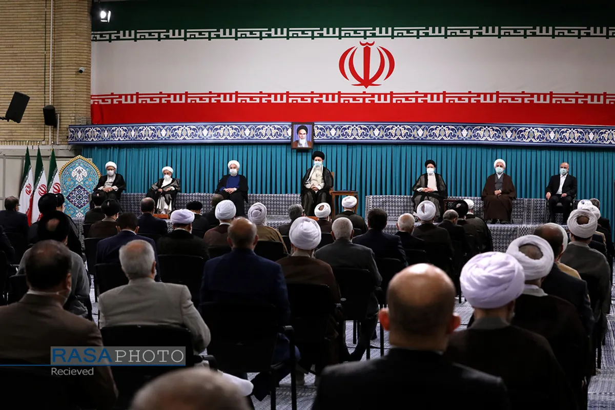 مراسم تنفیذ حکم ریاست جمهوری سیزدهم توسط رهبر انقلاب