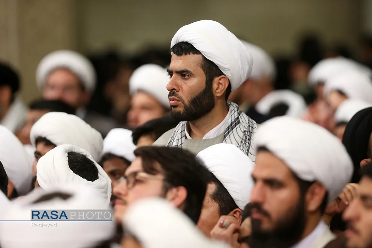 دیدار جمعی از طلاب سراسر کشور با رهبر معظم انقلاب
