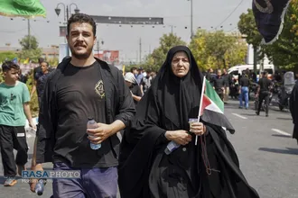 پیاده روی جاماندگان اربعین در تهران