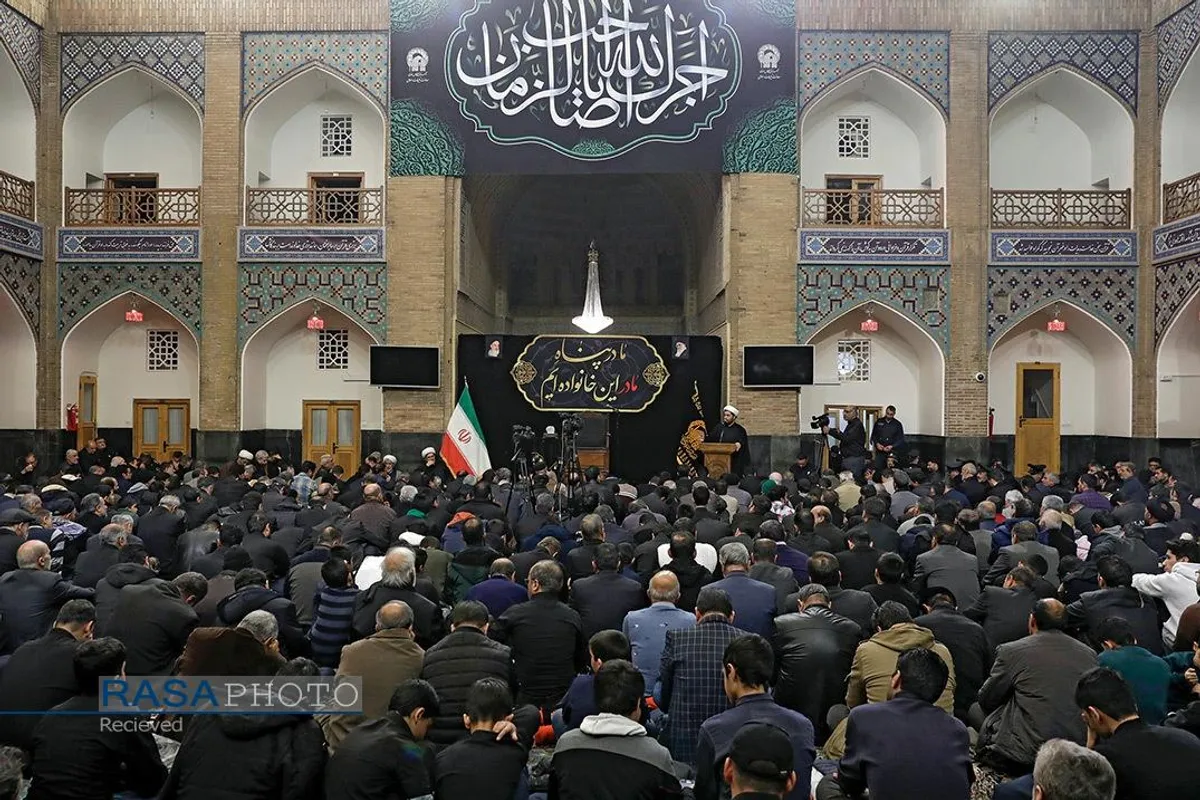 عزاداری روز شهادت حضرت صدیقه کبری (سلام&zwnj;الله&zwnj;علیها) در حرم مطهر رضوی