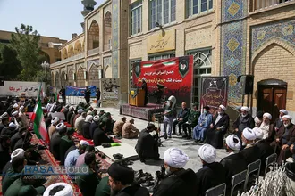 تجمع اعتراض&zwnj;آمیز حوزویان به هتک حرمت قرآن و اسلام