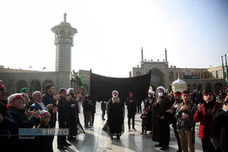 عزاداری روز شهادت حضرت صدیقه کبری (سلام&zwnj;الله&zwnj;علیها) در قم