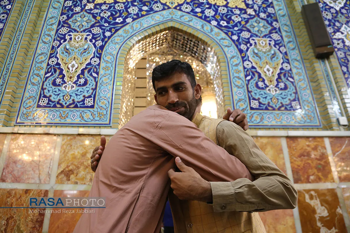 اقامه نماز عید سعید قربان در حرم کریمه اهلبیت (علیه السلام)