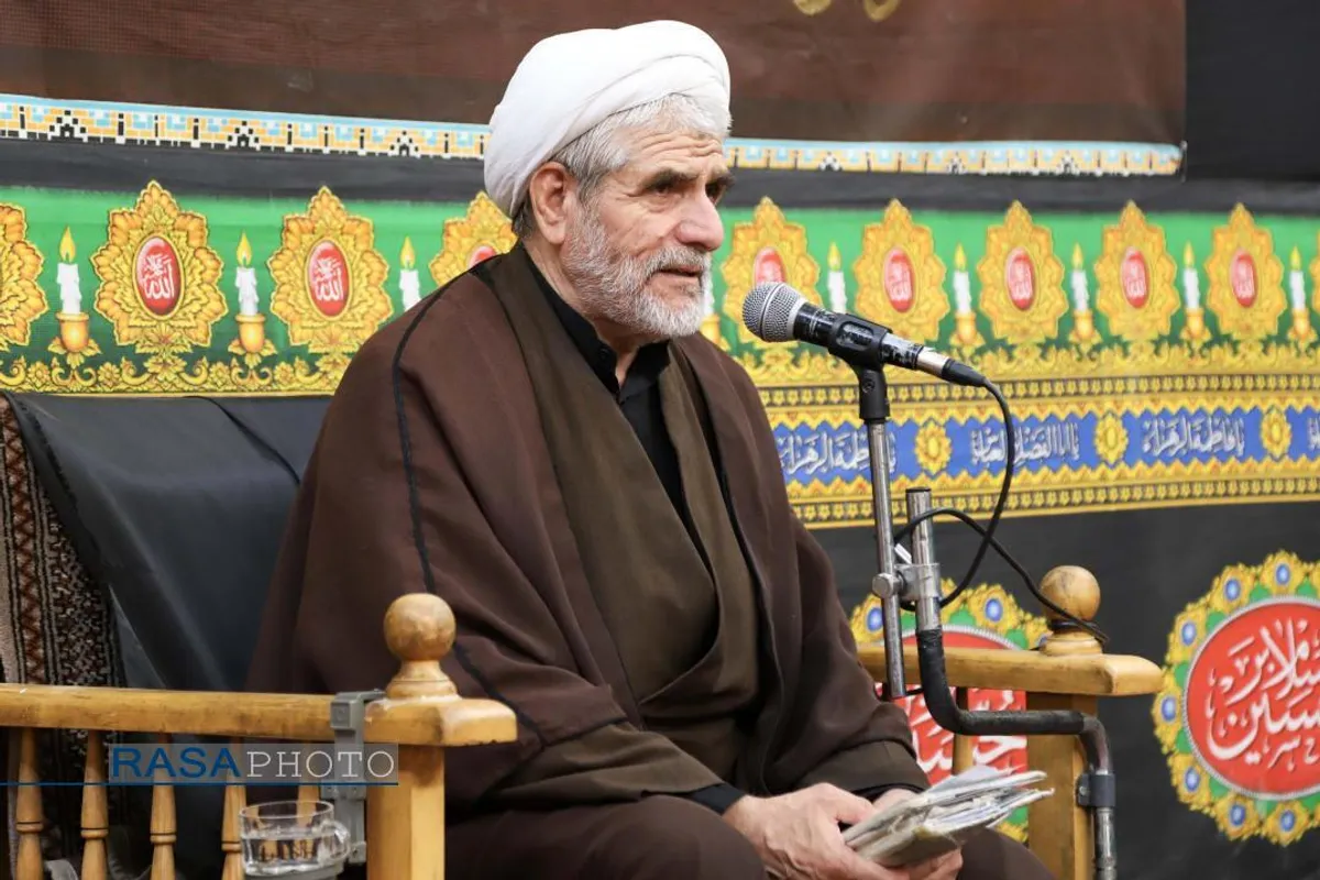 عزاداری روز اربعین حسینی (ع) در بیوت حضرات آیات نوری همدانی و مکارم شیرازی
