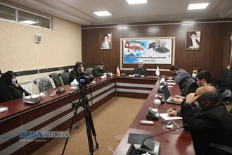 نشست خبری سازمان بسیج اساتید استان قم به&zwnj;مناسبت دهه بصیرت