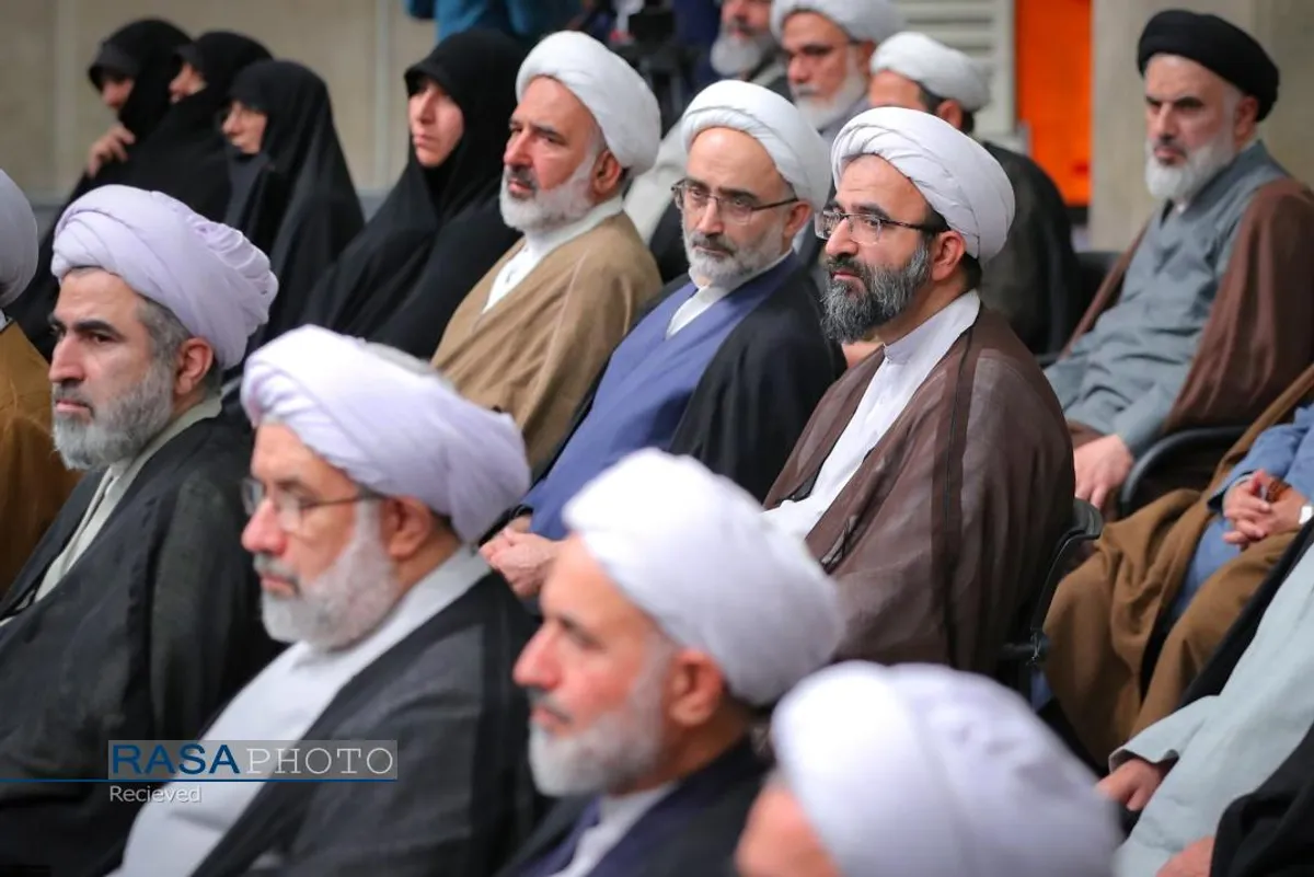دیدار اعضای ستاد برگزاری کنگره بین&zwnj;المللی بزرگداشت علامه طباطبائی با رهبر انقلاب