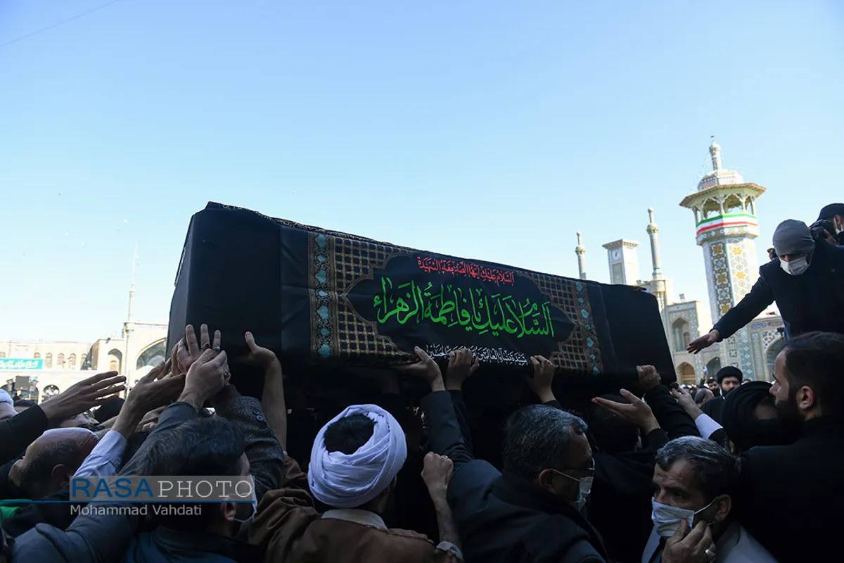 تشییع حضرت آیت الله صافی گلپایگانی در قم