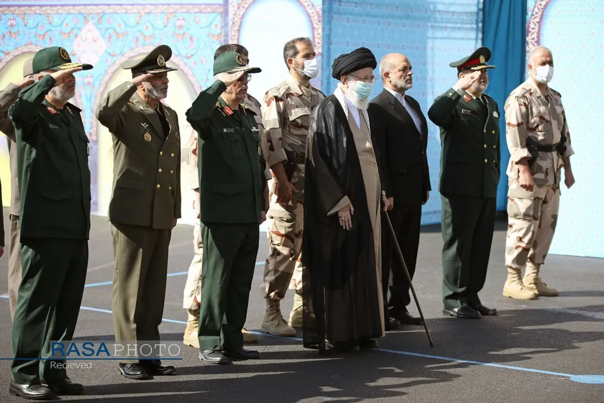 حضور فرمانده کل قوا در مراسم مشترک دانش&zwnj;آموختگی دانشگاه&zwnj;های افسری نیروهای مسلح