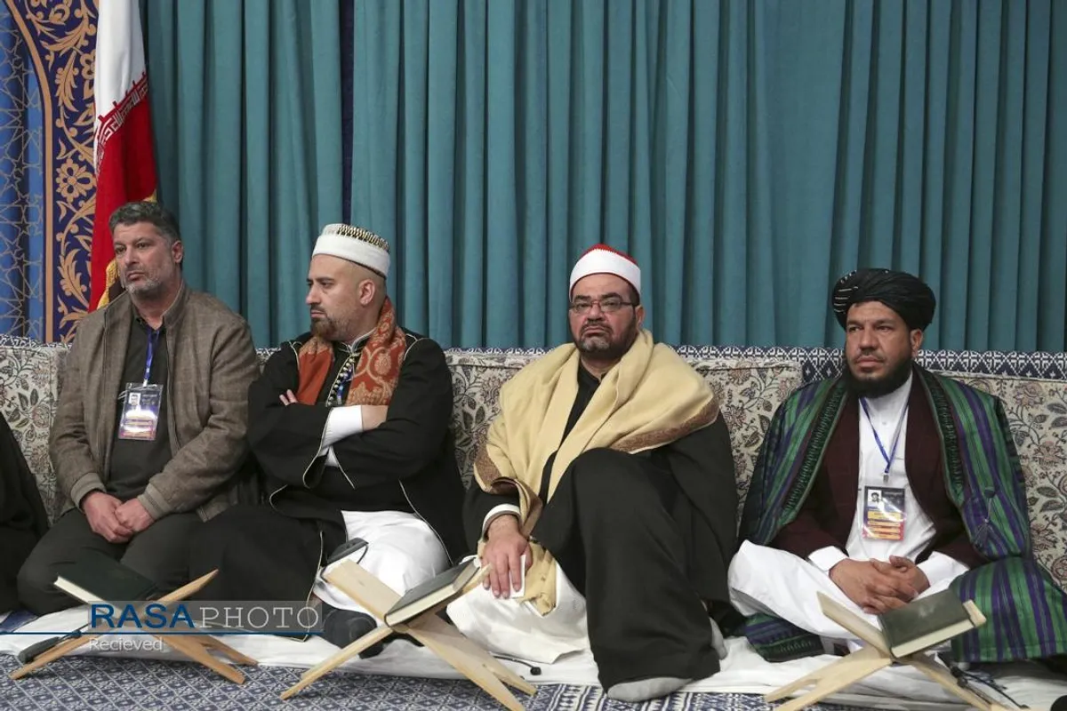 دیدار شرکت&zwnj;کنندگان در مسابقات بین&zwnj;المللی قرآن با رهبر انقلاب
