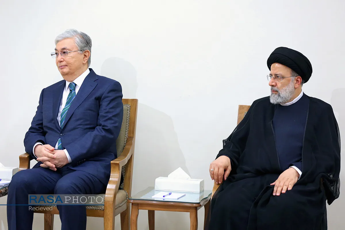 دیدار رئیس&zwnj;جمهور قزاقستان با مقام معظم رهبری