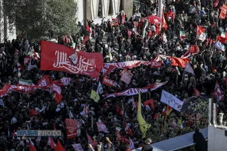 قیام خراسان در تشییع میلیونی رهبر شهید انقلاب اسلامی