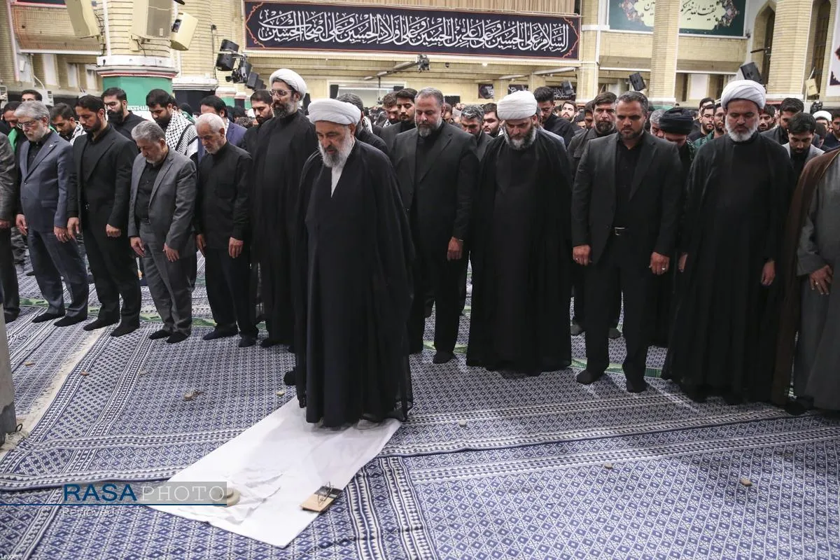 عزاداری هیئتهای دانشجویی به مناسبت اربعین حسینی در حسینیه امام خمینی (ره)