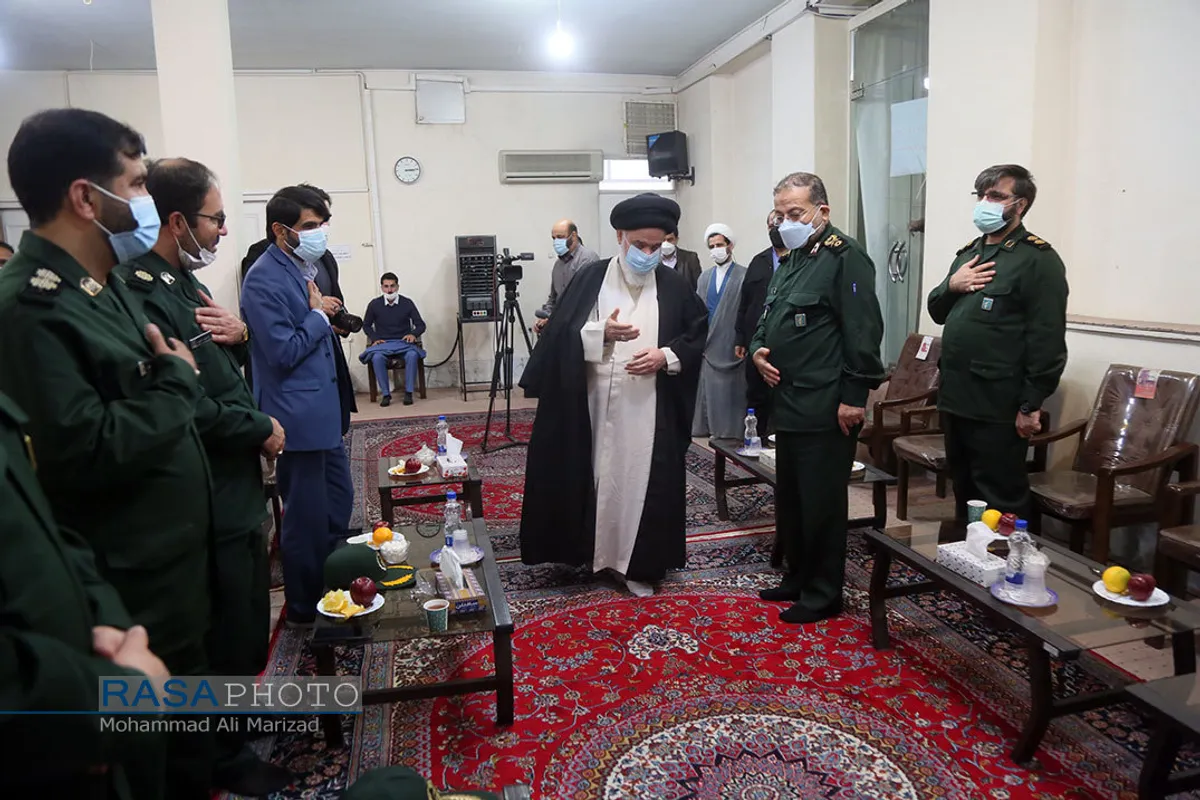 دیدار رئیس سازمان بسیج مستضعفین با مراجع تقلید و علما در قم