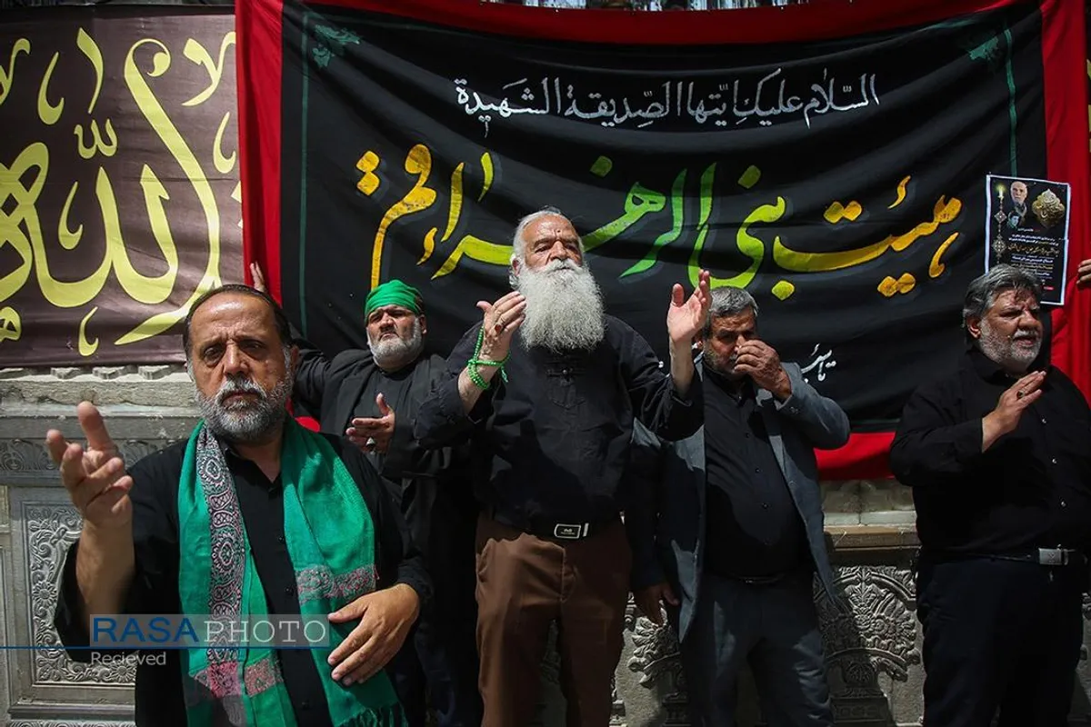 عزاداری روز شهادت حضرت امام جعفر صادق (علیه&zwnj;السلام) در قم