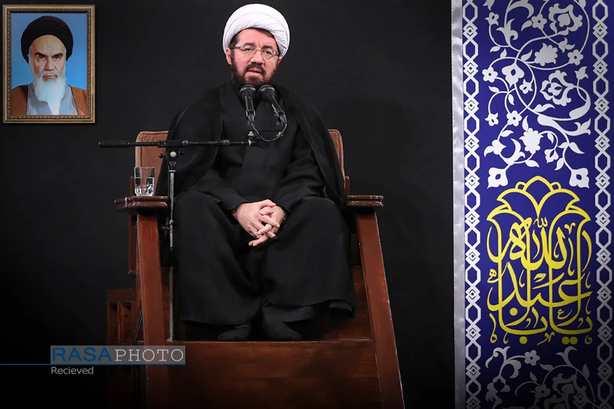 مراسم عزاداری شب شام غریبان حسینی (علیه&zwnj;السلام) در حسینیه امام خمینی (ره)