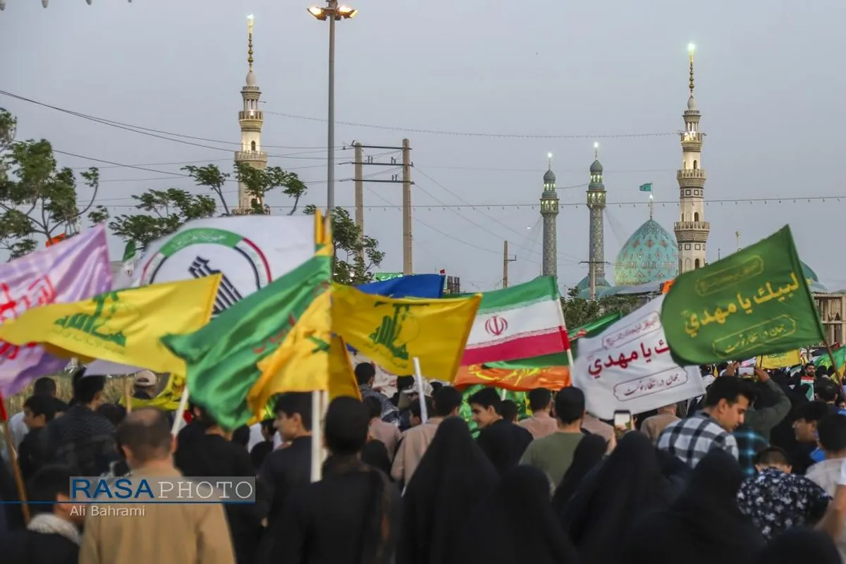 اجتماع بزرگ مردمی انا علی العهد