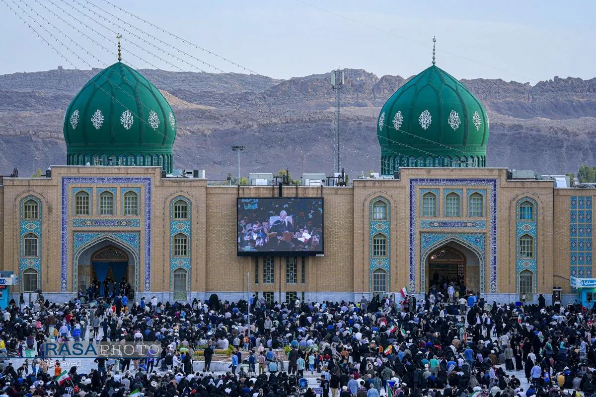 مراسم پر فیض دعای عرفه در مسجد مقدس جمکران