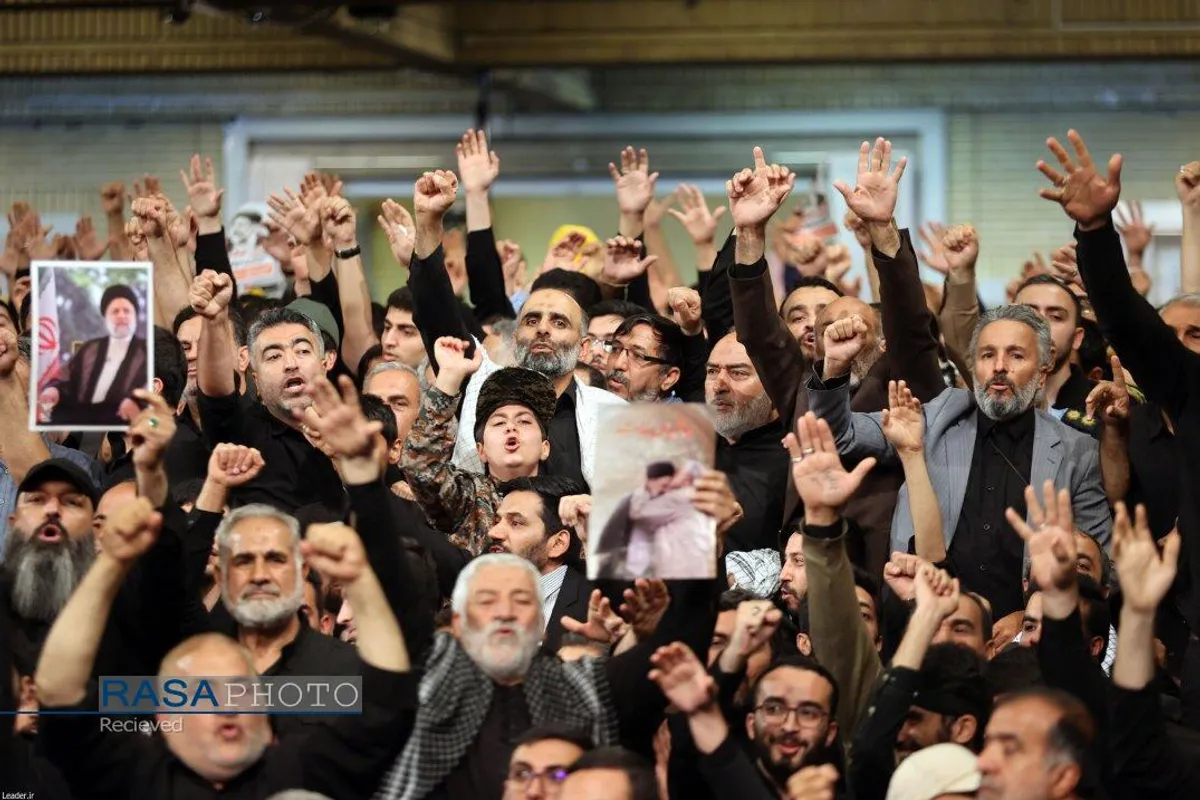 مراسم بزرگداشت رئیس&zwnj;جمهور شهید و همراهان گرامی ایشان با حضور رهبر انقلاب