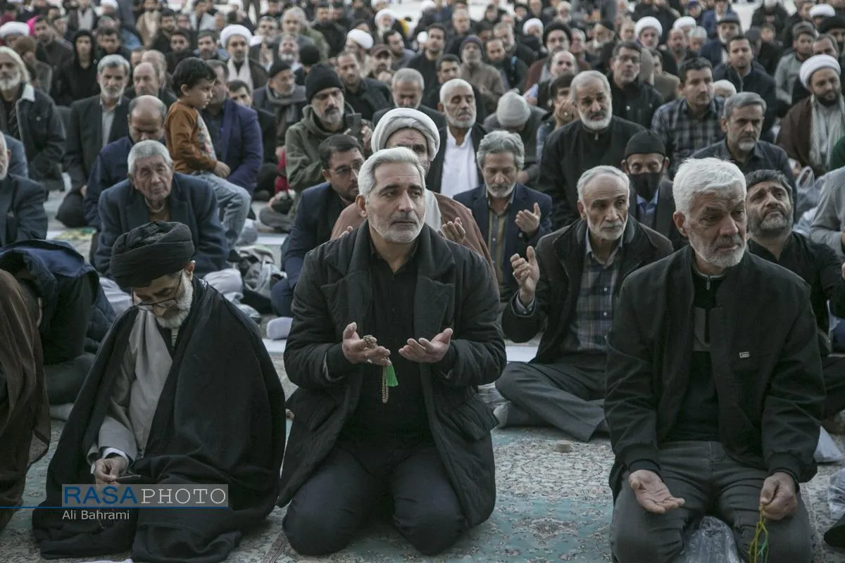 اقامه دومین نماز طلب باران در قم