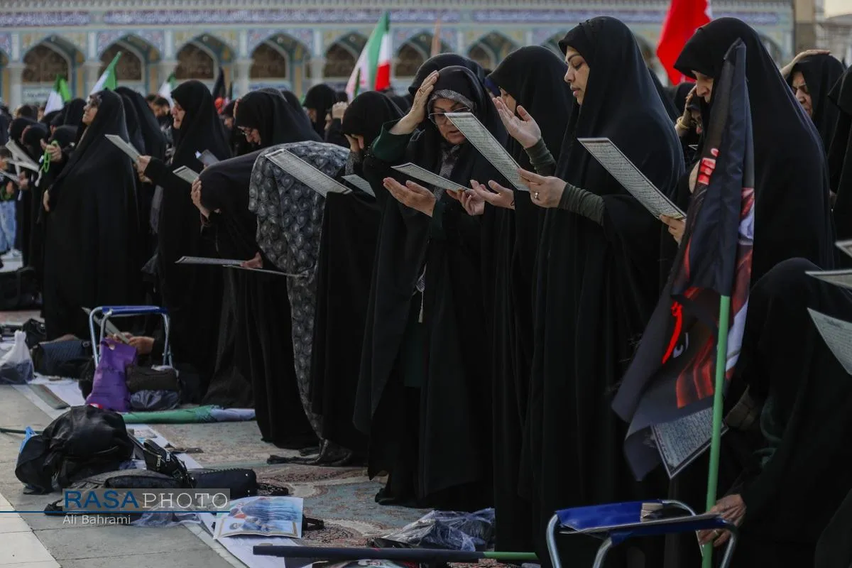 مراسم اربعین سیدالشهدای عصر غیبت شهید حضرت آیت&zwnj;الله العظمی سید علی خامنه&zwnj;ای (قدس سره)