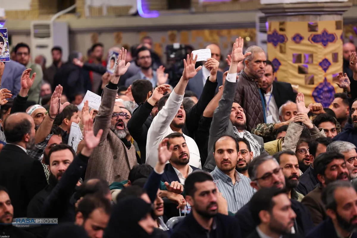 دیدار خانواده شهدای اقتدار با رهبر انقلاب در روز میلاد امیرالمومنین (علیه&zwnj;السلام)