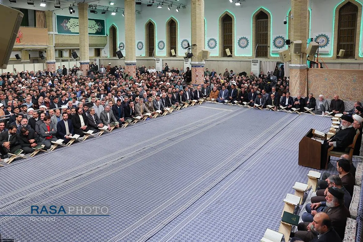 محفل انس با قرآن کریم در حضور رهبر معظم انقلاب