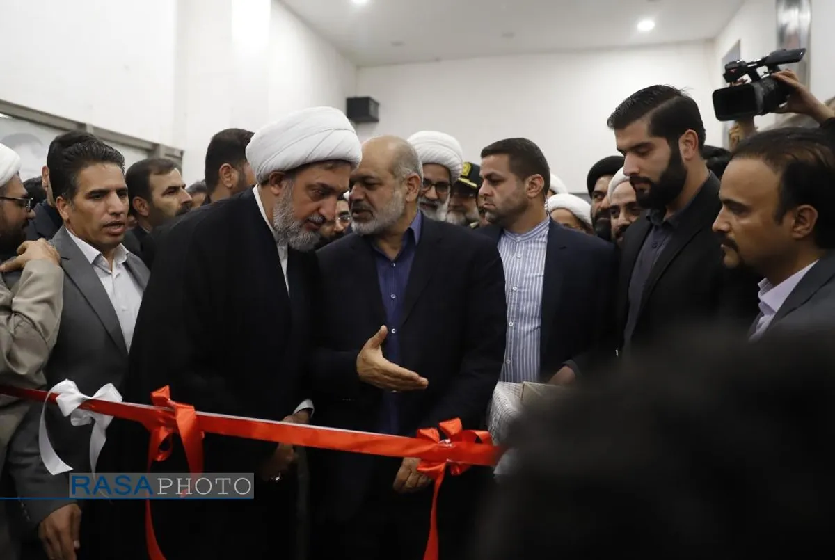 افتتاح نمایشگاه روایت پیشرفت با حضور وحیدی وزیر کشور