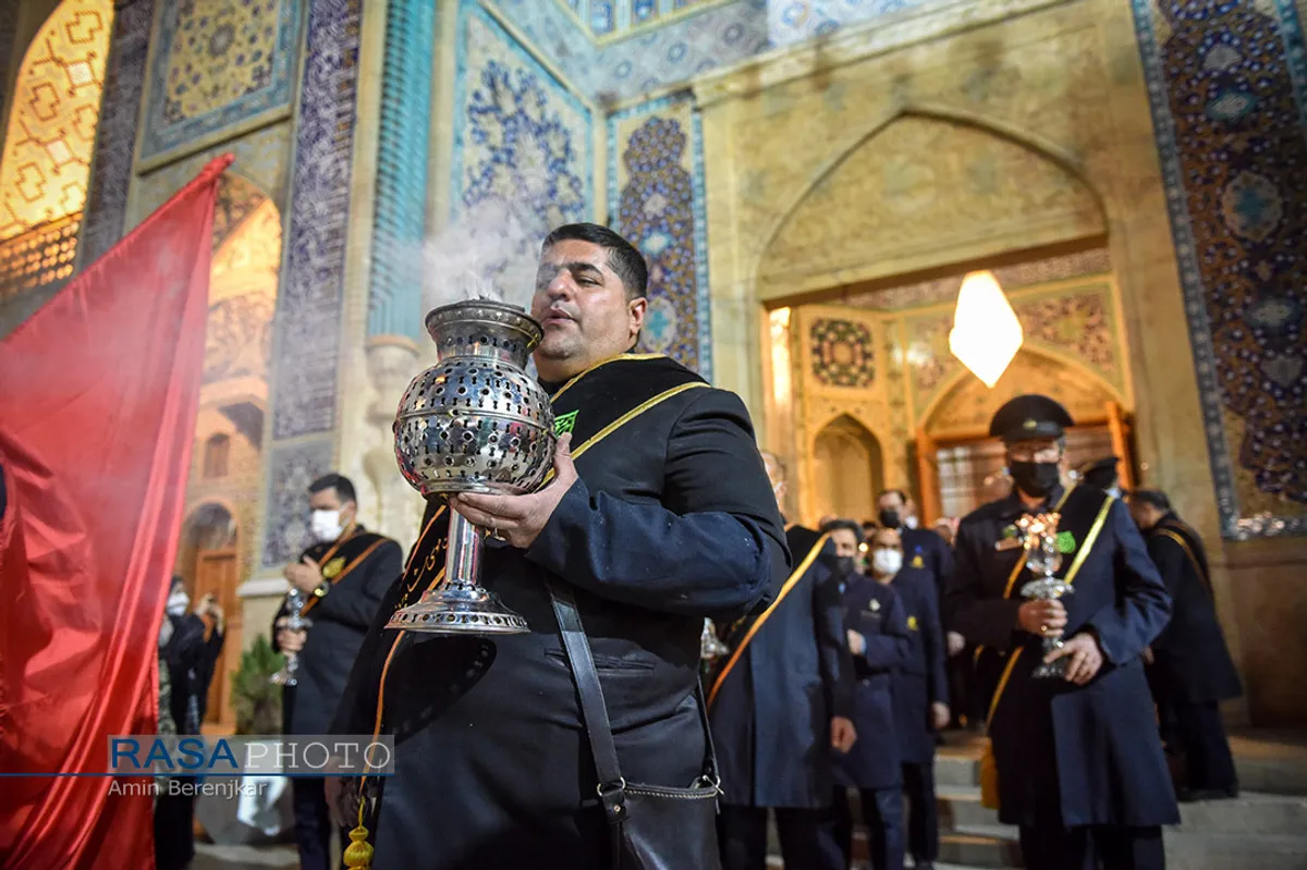 مراسم بزرگداشت سالروز شهادت حضرت احمد بن موسی الکاظم (ع) - شاهچراغ